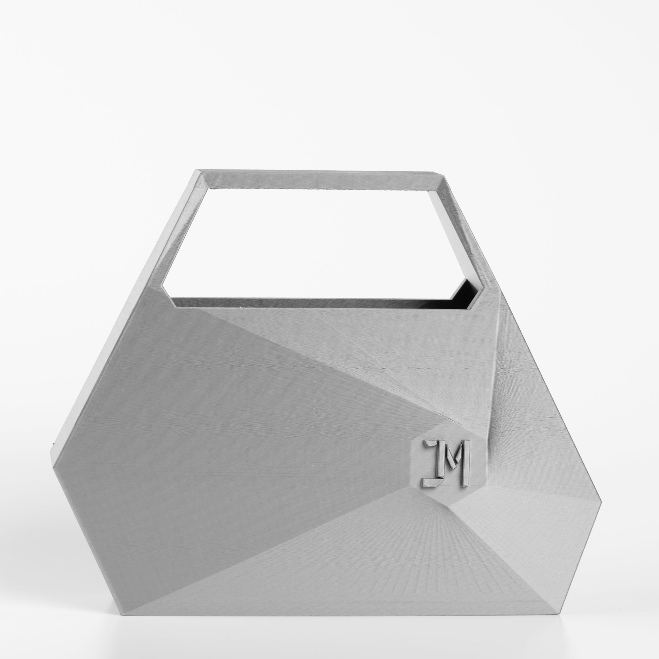 3D Printed Handbag Silver