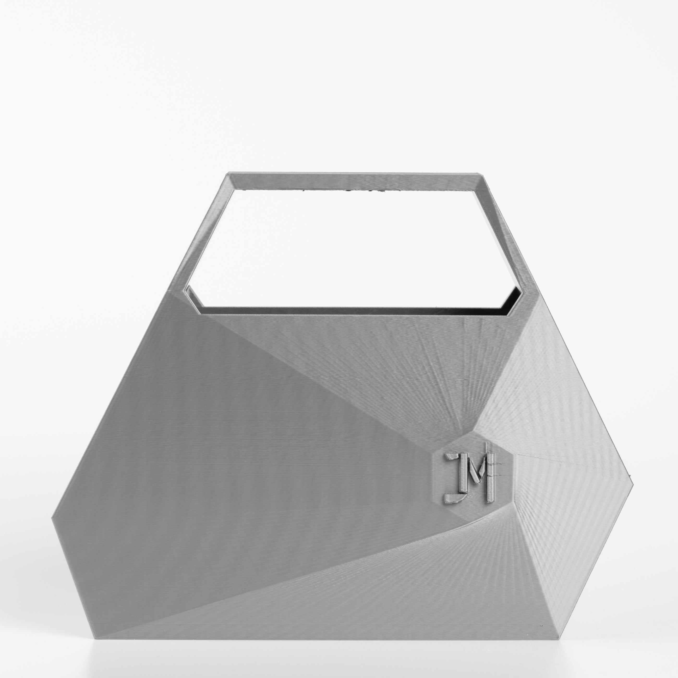 3D Printed Handbag Silver