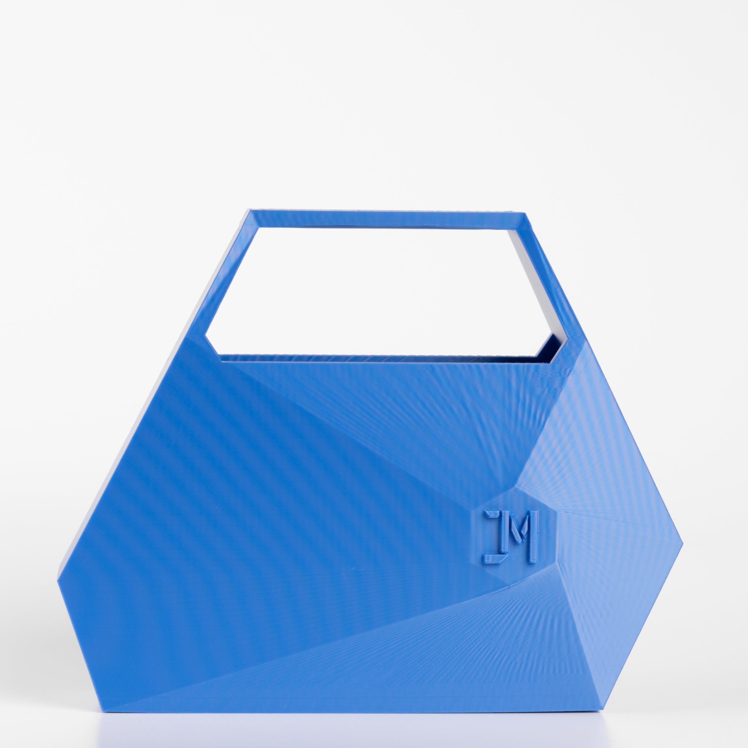 3D Printed Handbag Blue