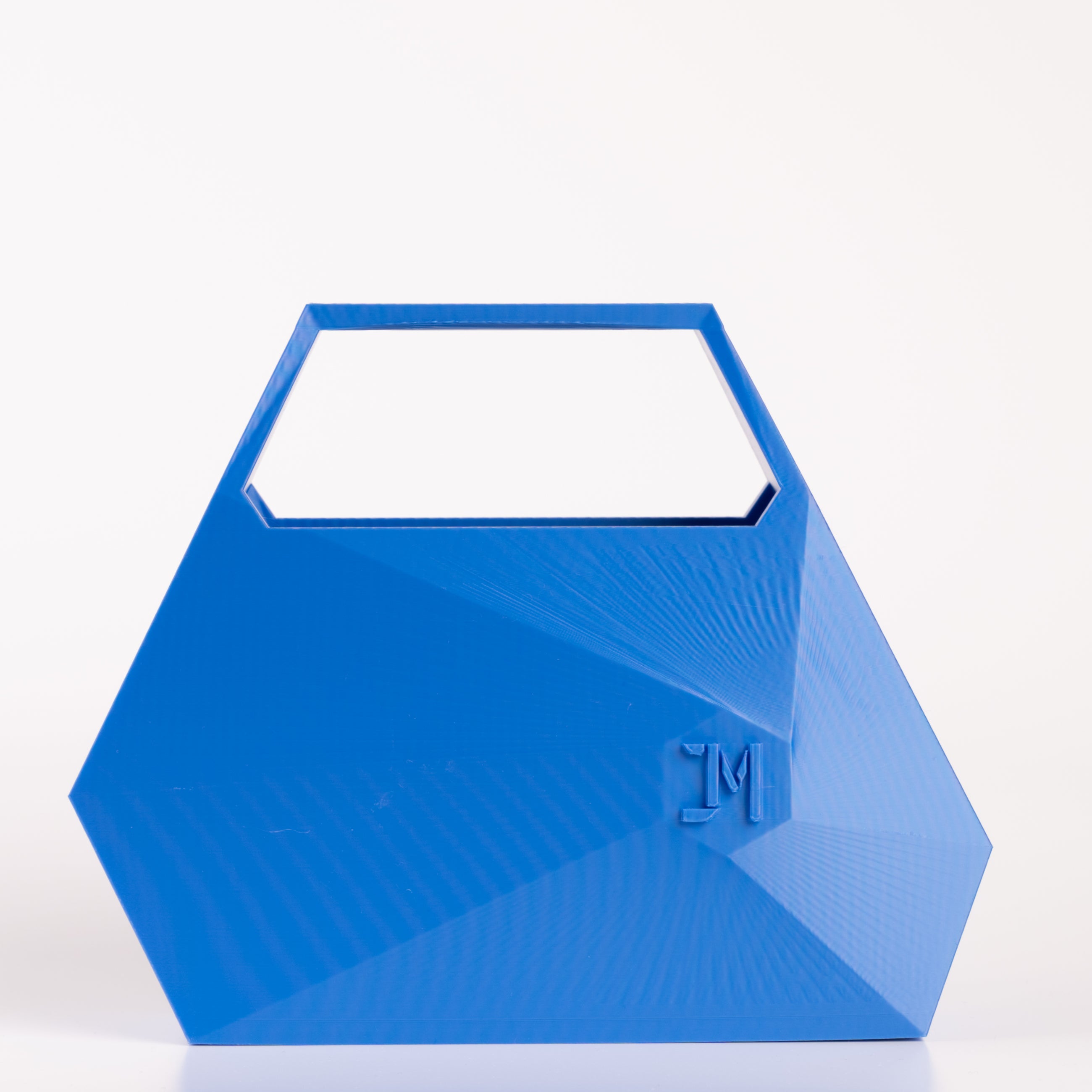 3D Printed Handbag Blue