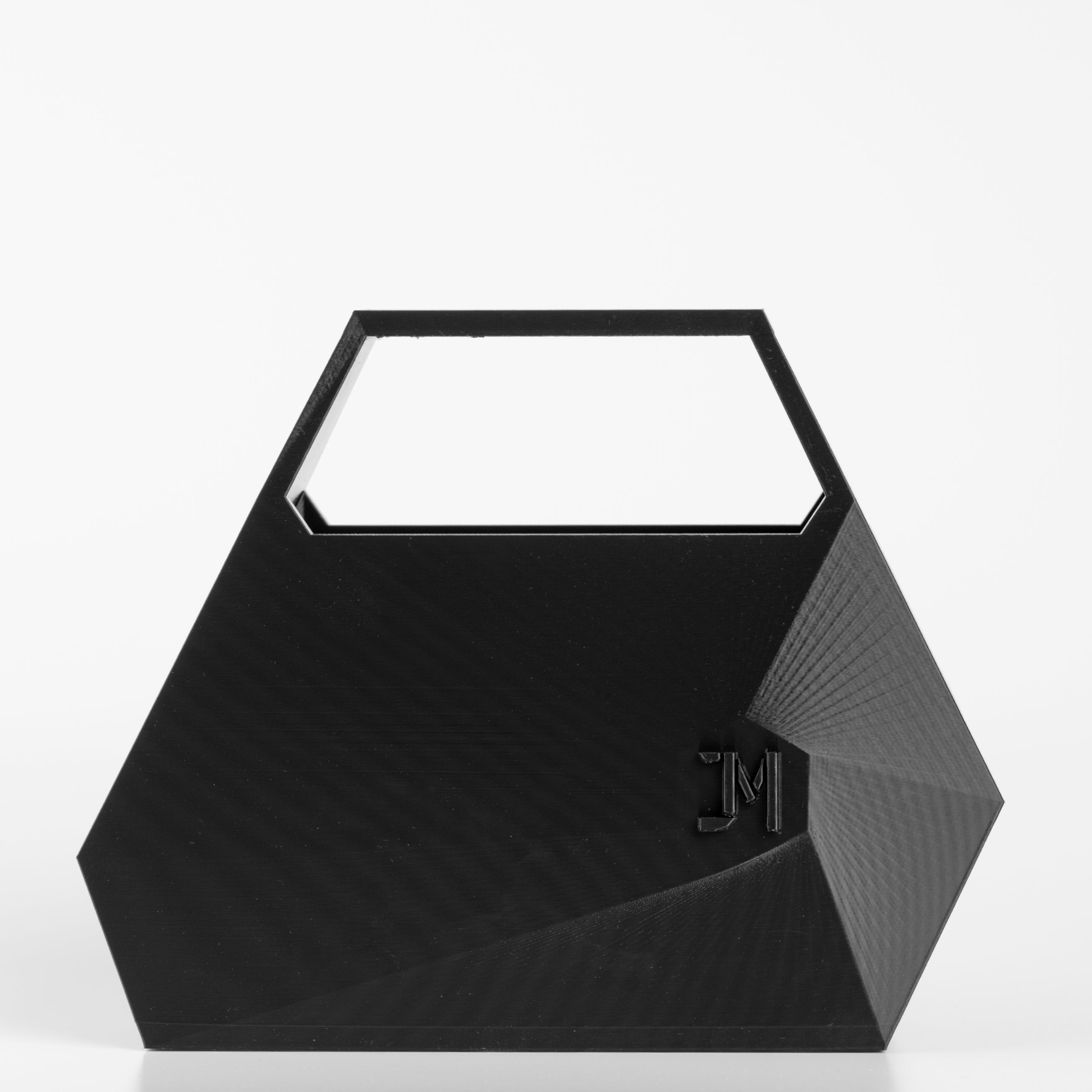 3D Printed Handbag Black