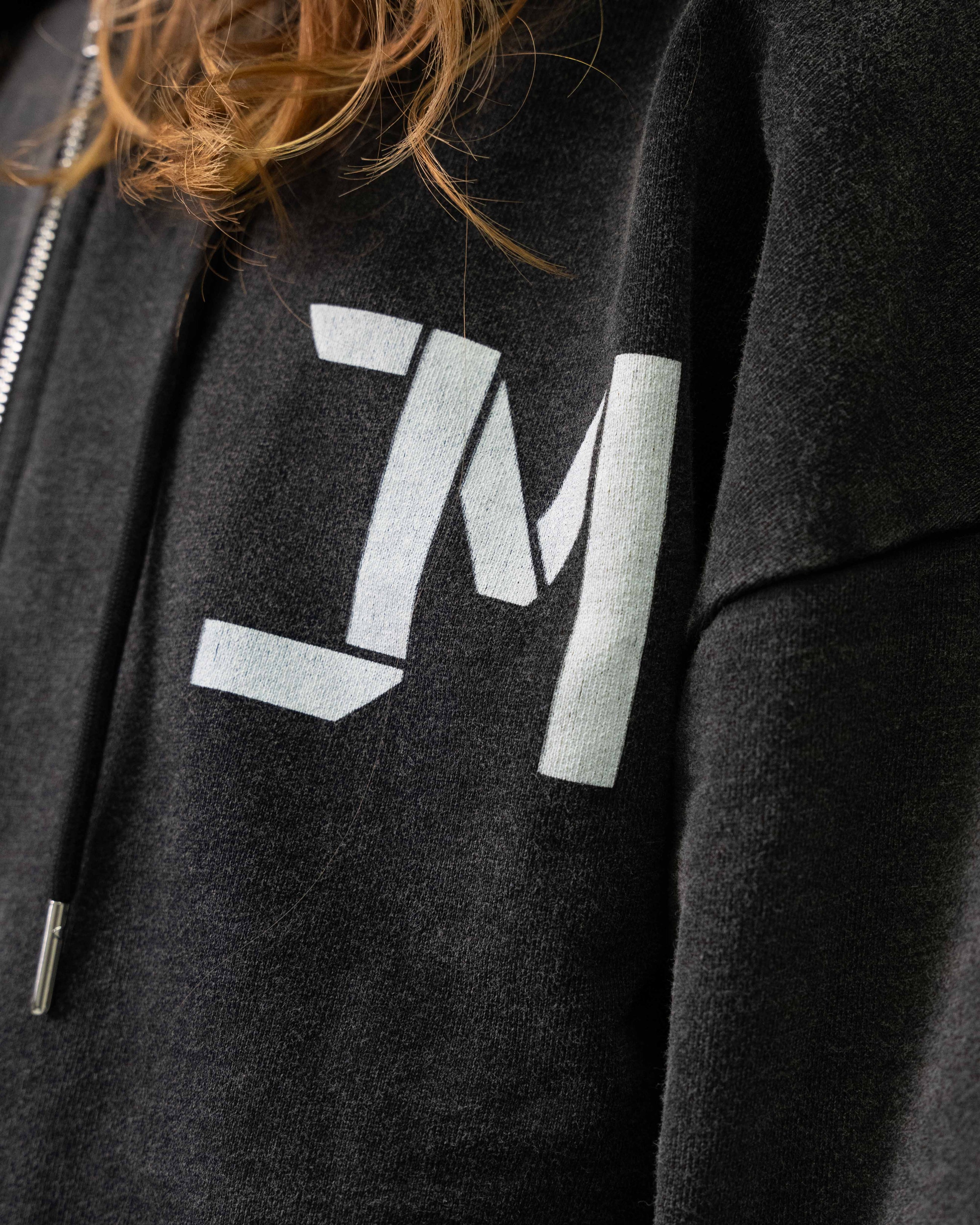 Eclipse Stonewashed Hoodie Black