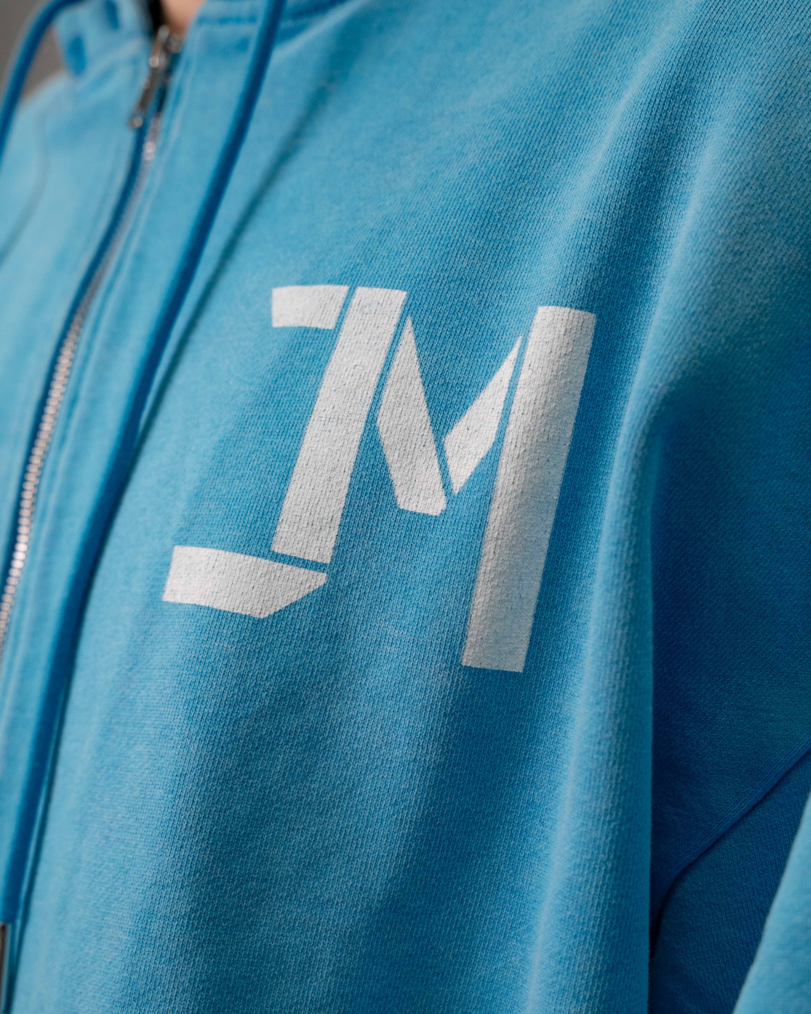 Eclipse Stonewashed Hoodie Blue