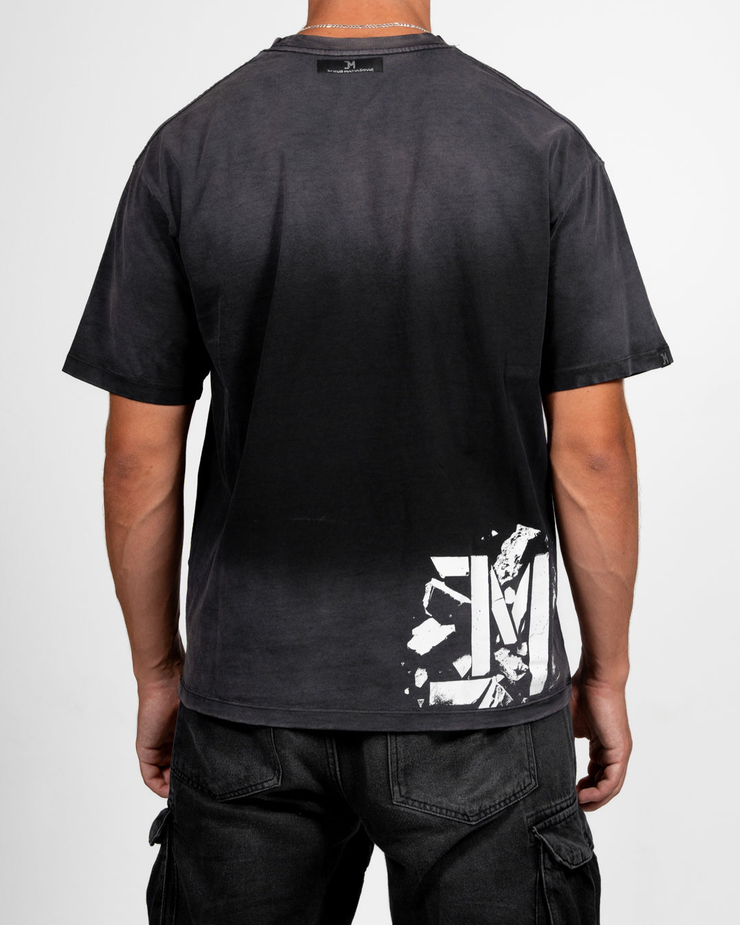 Stonewashed T-Shirt Black