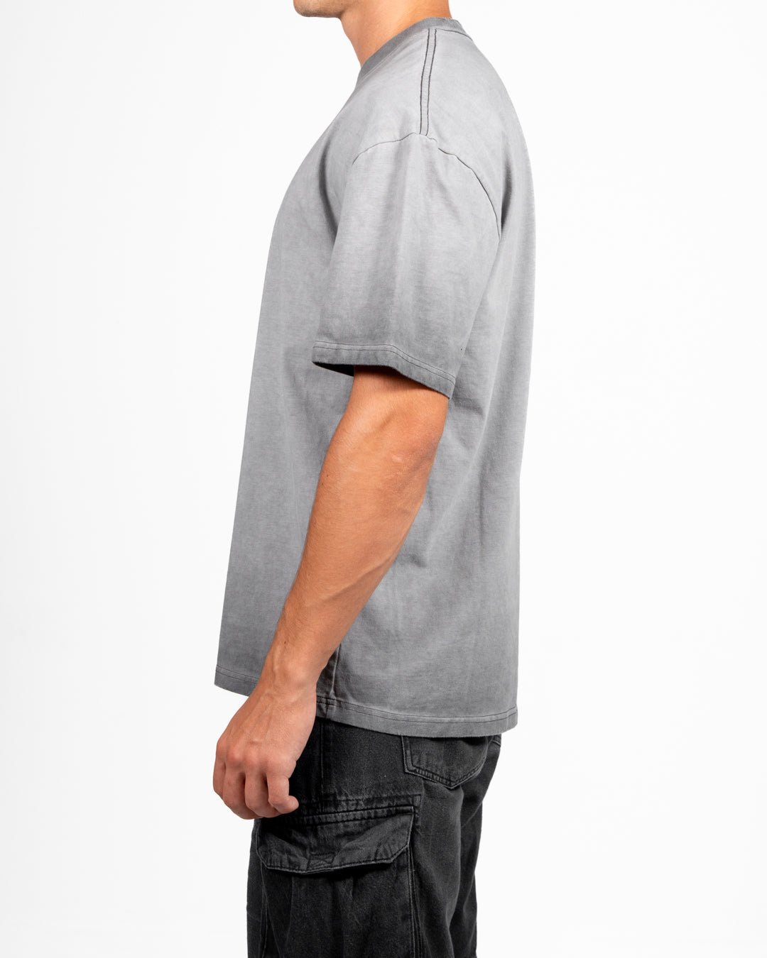 Stonewashed T-Shirt Grey