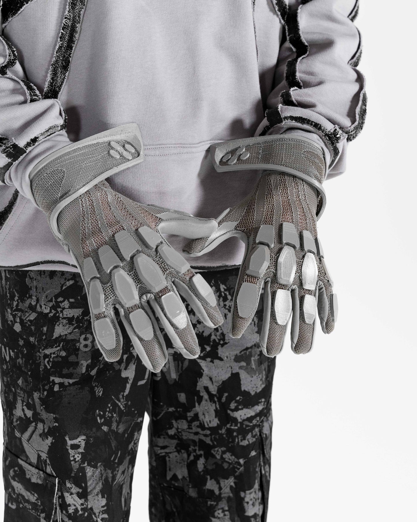 JM x SQUF 3D Printed Gloves