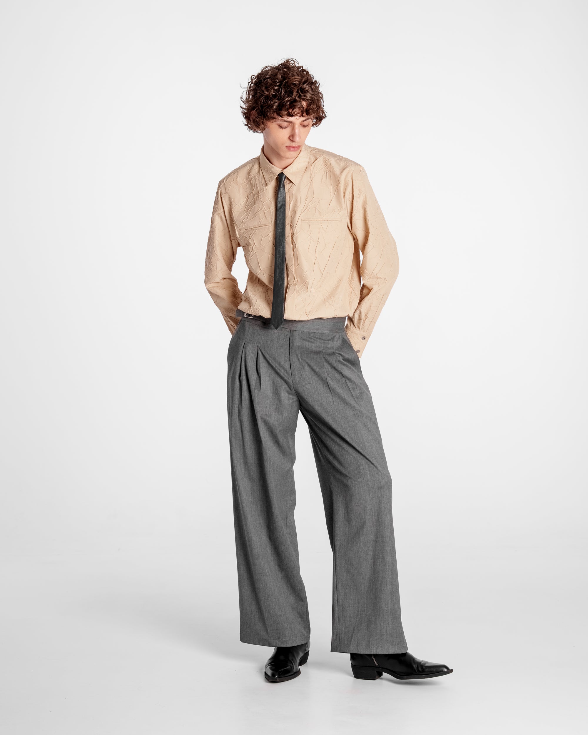 Office Pants 4.0 Grey Wool