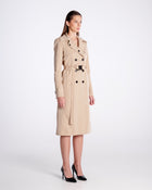 Tailored Trench Coat Beige