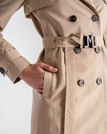 Tailored Trench Coat Beige