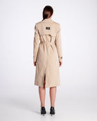 Tailored Trench Coat Beige