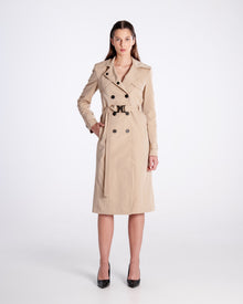 Tailored Trench Coat Beige