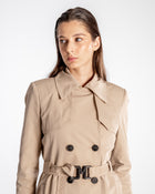 Tailored Trench Coat Beige