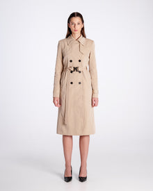 Tailored Trench Coat Beige