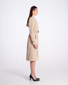 Tailored Trench Coat Beige