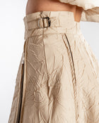 SCARS High-Waist Skirt Beige