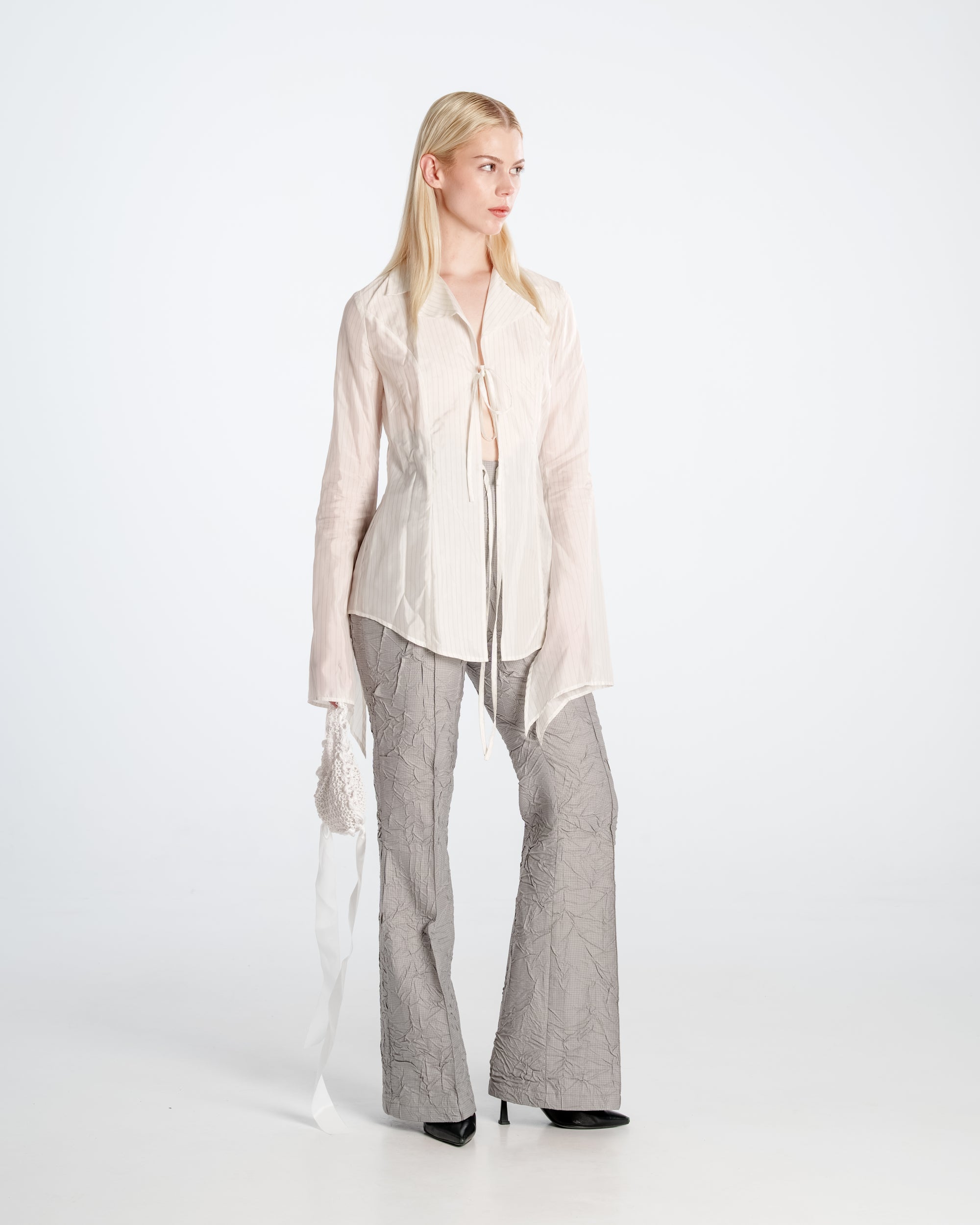 SCARS High-Waist Pants Grey