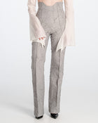 SCARS High-Waist Pants Grey