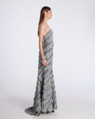 Evening Gown Silver