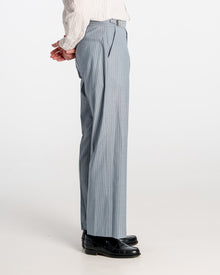 Office Pants 4.0 Striped Light Blue/Grey