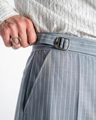 Office Pants 4.0 Striped Light Blue/Grey