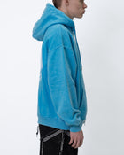 Eclipse Stonewashed Hoodie Blue