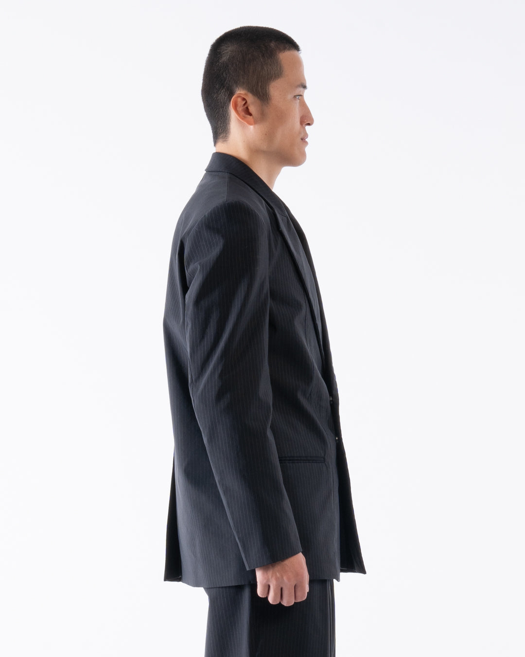Office Striped Blazer